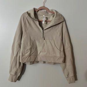 Nwt lululemon scuba oversized funnel neck size m/l sweatshirt